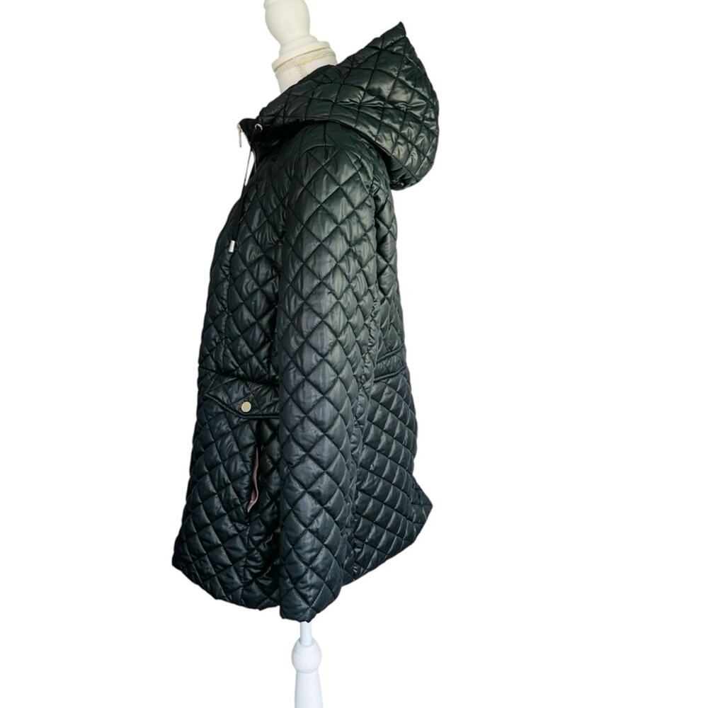 Kate Spade - Hooded Quilted Jacket, size XL, Black - Picture 2 of 12